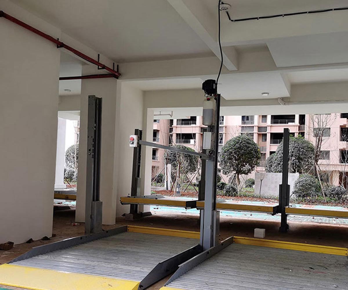 鹽源雙柱機械車庫拆除