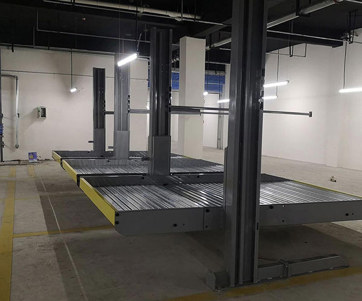 金陽簡易升降式立體車庫91视频直播下载設備拆除