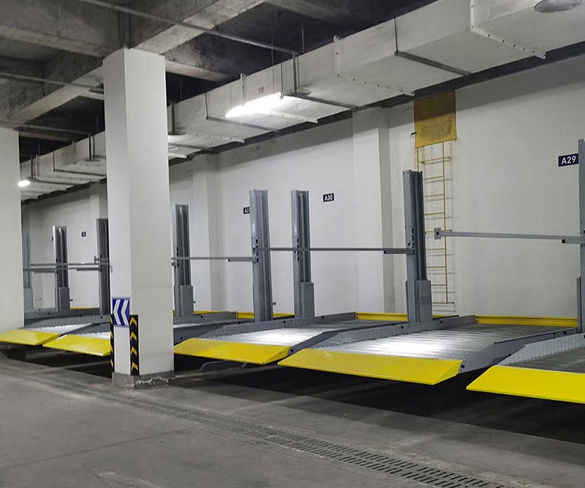 青神兩柱式立體車庫改造