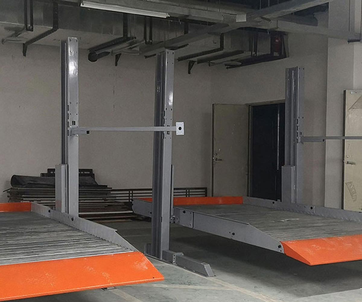 郫都PJS機械立體車庫過驗收