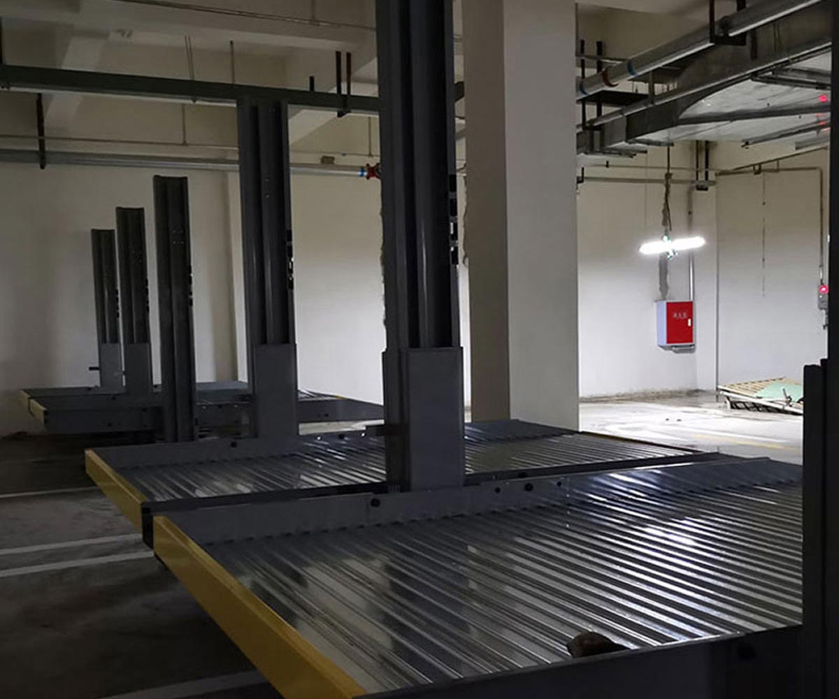 郫都2柱機械式91视频直播下载位安裝