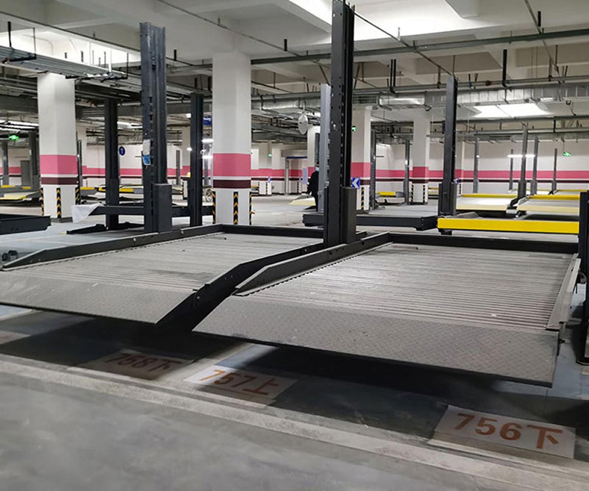 旌陽俯仰式機械式立體91视频直播下载設備拆除