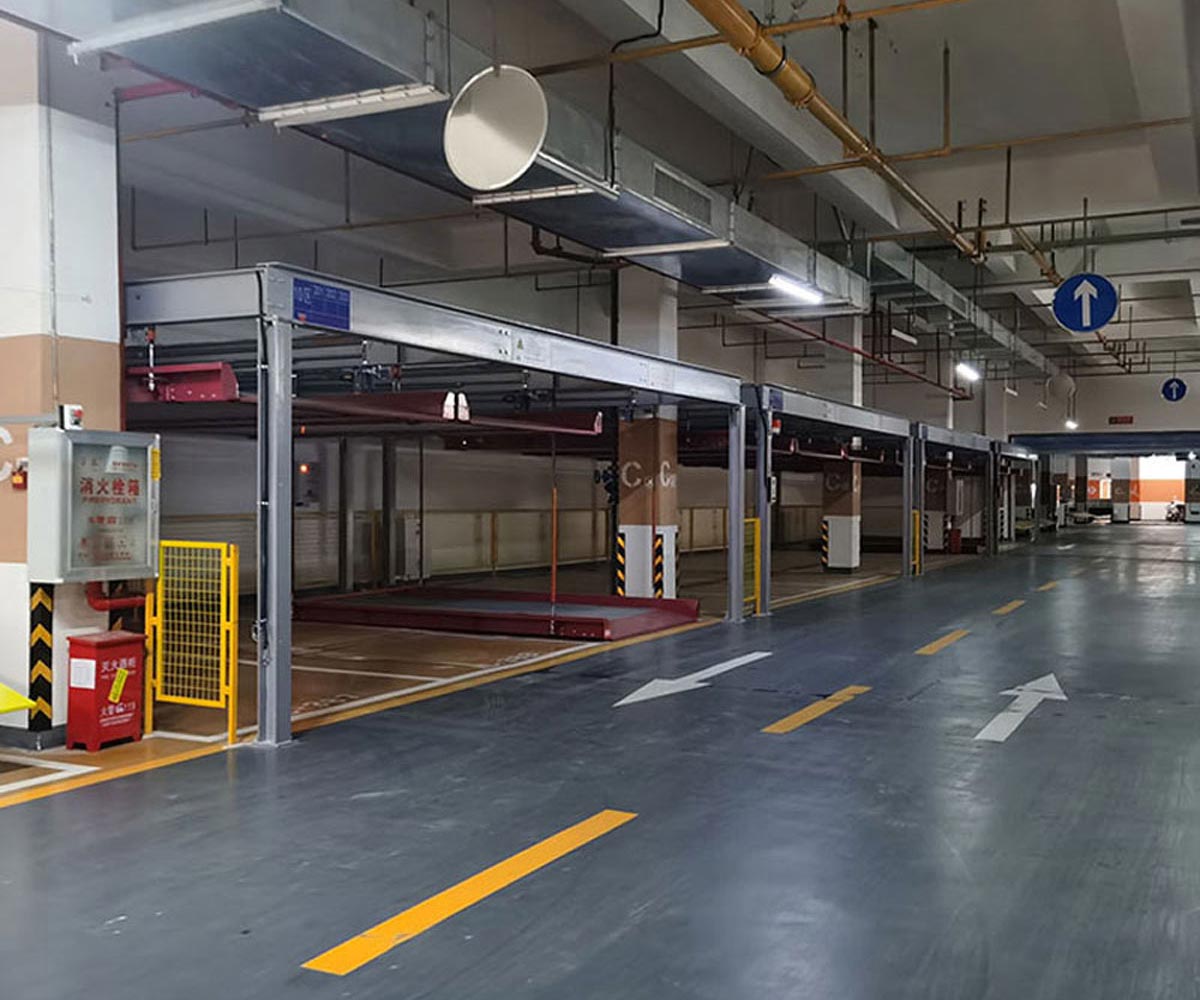 兩柱式91视频直播下载立體車庫拆除 兩柱式91视频直播下载立體車庫拆除