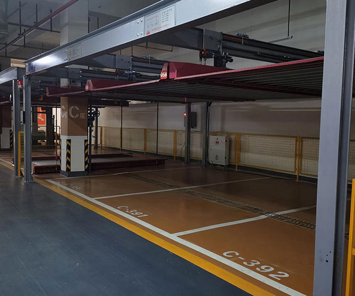 達川二柱式簡易升降類立體車庫