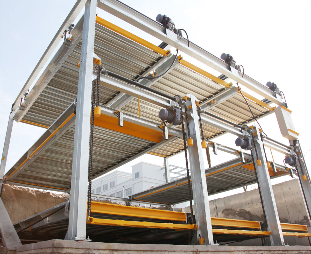 爐霍PSH負一正二地坑式三層升降橫移類91视频直播下载設備