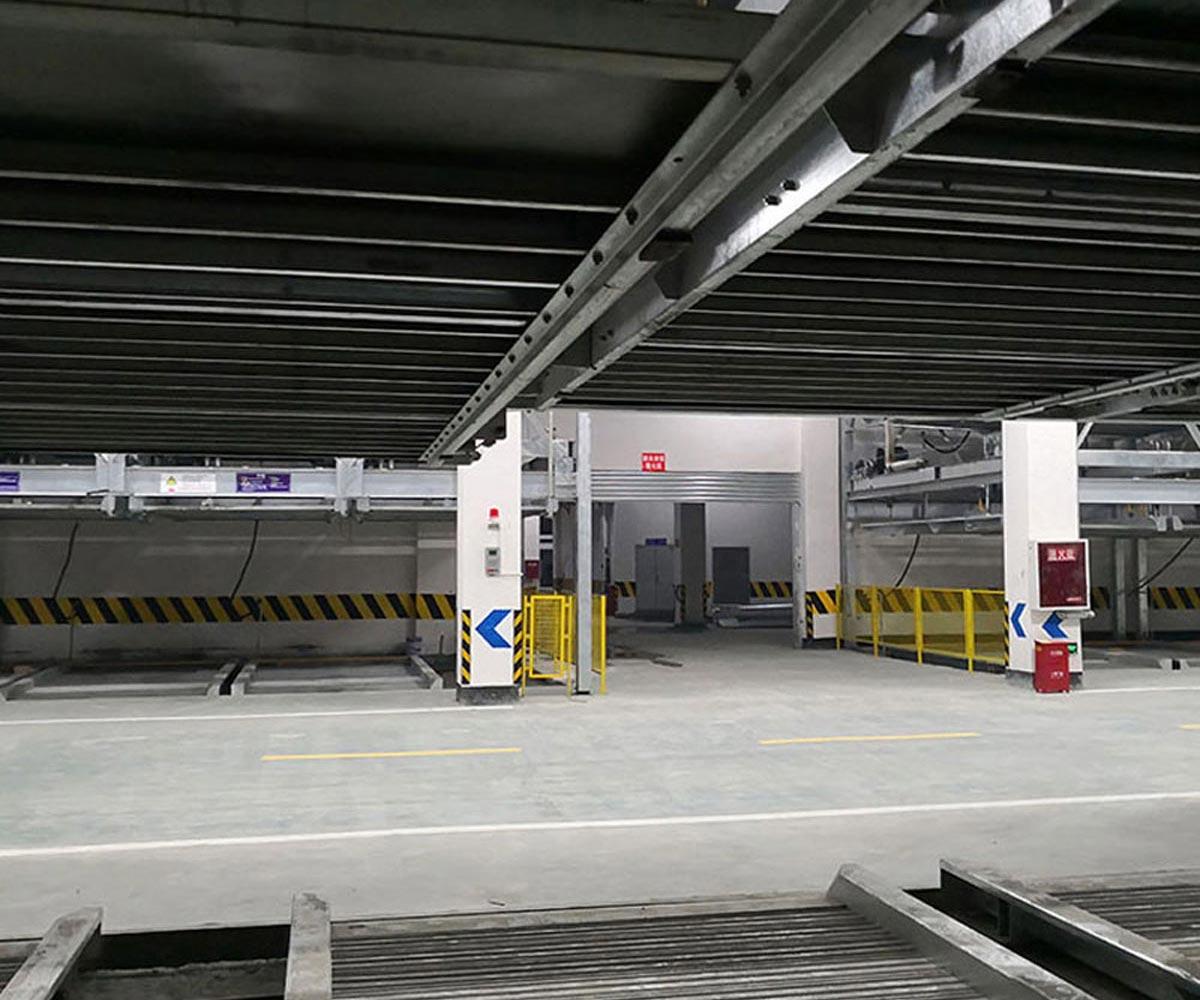 樂至PSH負一正一地坑式二層升降橫移類91视频直播下载設備